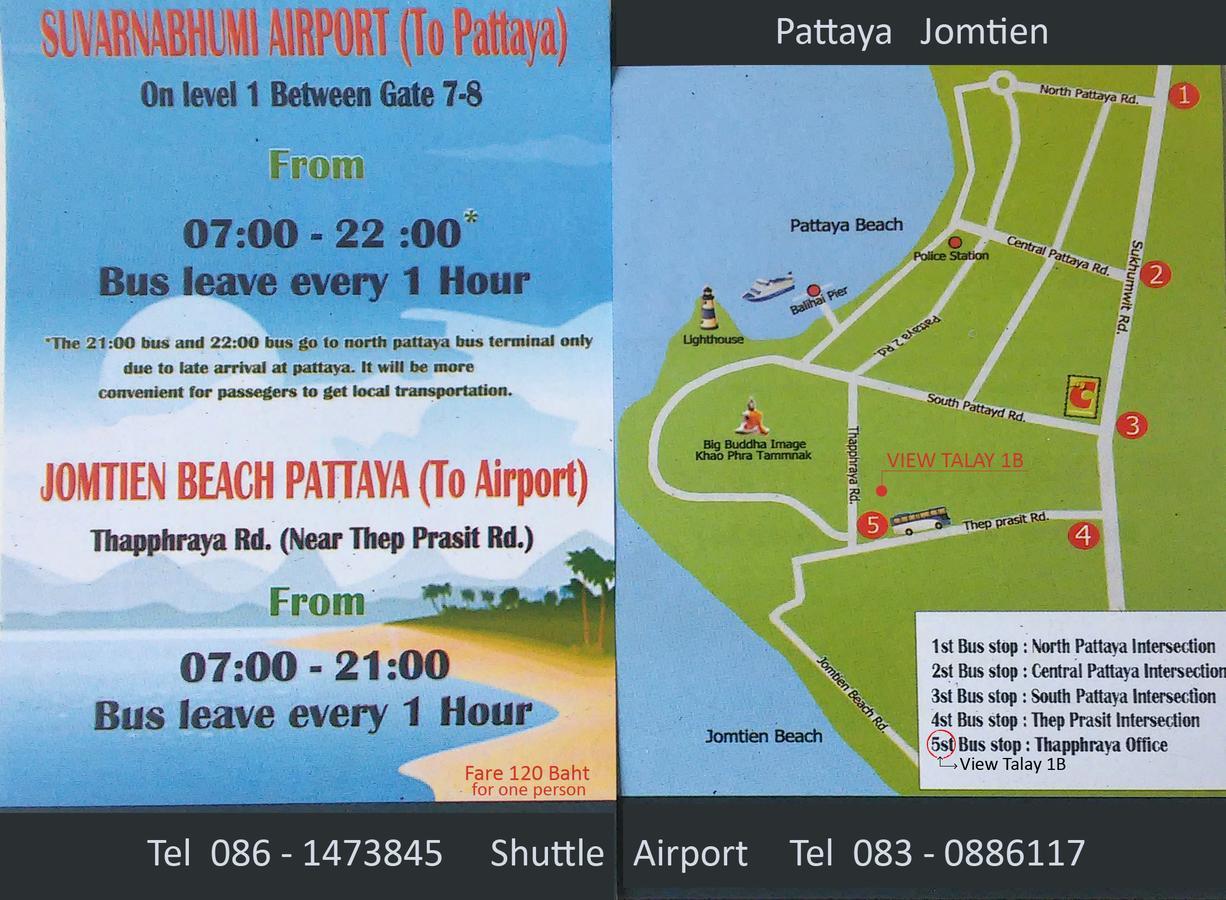 View Talay 1B Serviced Apartments Pattaya Exteriér fotografie